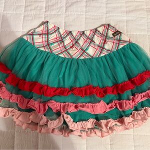 Matilda Jane- Christmas Ruffle Skirt